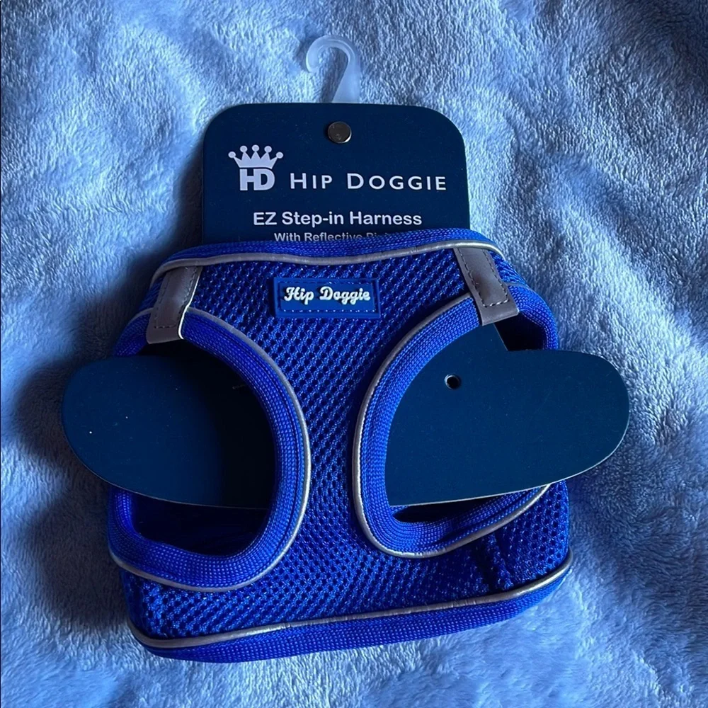 Hip Doggie Blue Step-in Harness